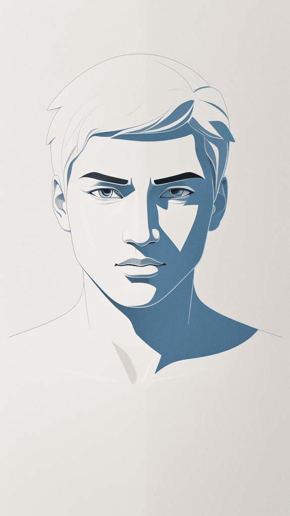 AI generated: (best quality, ultra-detailed, realistic:1. 2) demigod, clean lines, minimalist artwork, vibrant col...