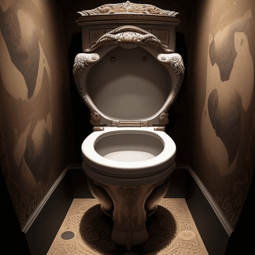 AI generated: the wildest and craziest toilet, this toilet is so epic and one of kind people cannot wait to see it...
