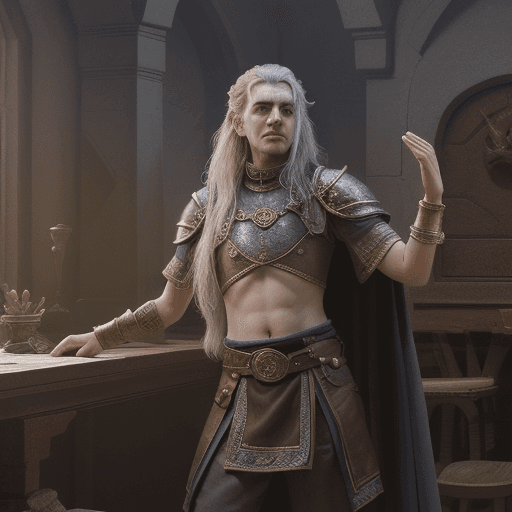 AI generated: Asimar Palidn DnD5e