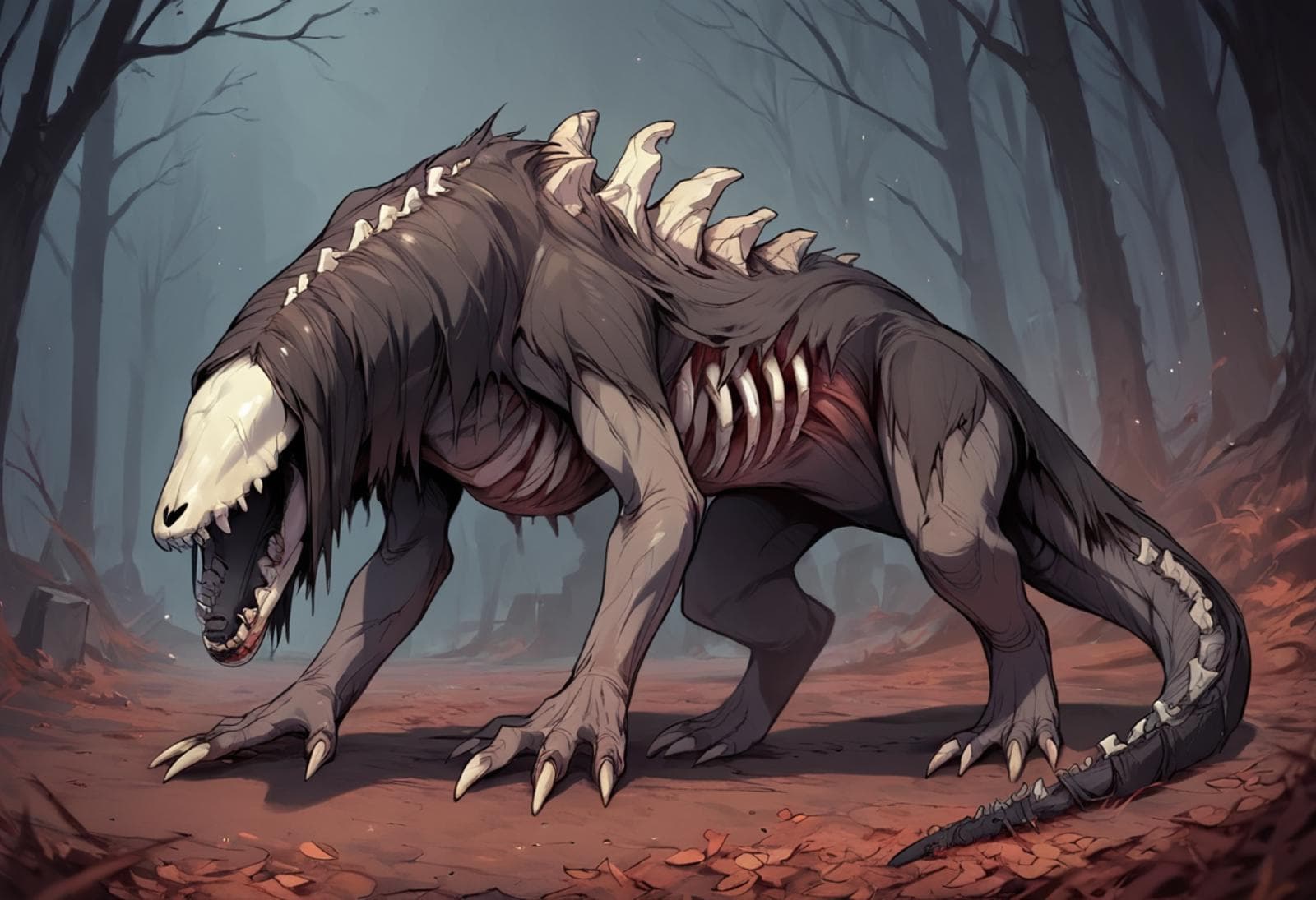 SCP-682 (SCP Foundation) [PonyXL/Illustrious]