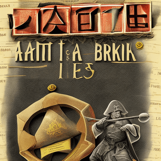 AI generated: Image for attractive and intriguing youtube Thumb showing the book 'the art of war' or an interestin...