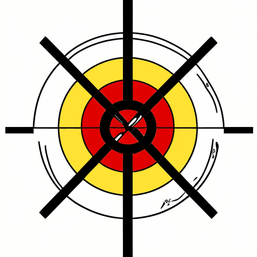 AI generated: Logo for a archery club called Asean Muhammadiyah Archery