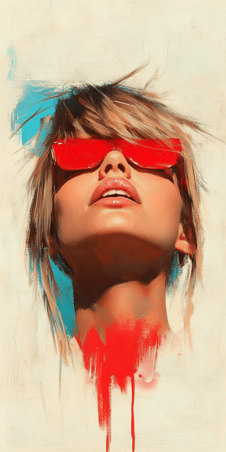 AI generated: woman, in the style of light beige and red, handcrafted beauty --chaos 75 --ar 1:2 --profile rsy6uq9...