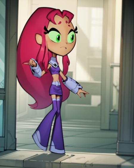 Starfire -- Teen Titans GO  Noob  + Illust + 1.5