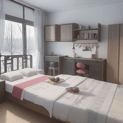 AI generated: Бомж седевший на коробке