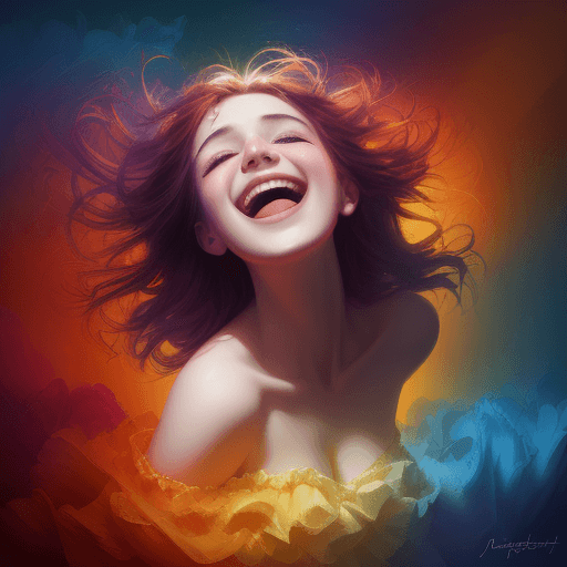 AI generated: happy, joyous composition, emotional ecstasy, dramatic, light, digital painting, (expressionism:1.1)...