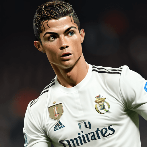 AI generated: Image of Cristiano Ronaldo