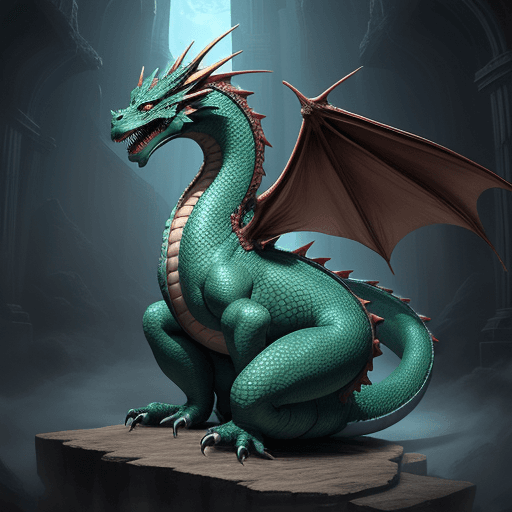 AI generated: dragon