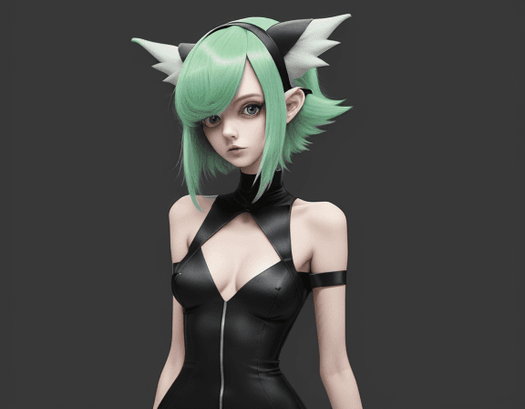 AI generated: <lora:rilexlenov-000030:1>, gardevoir, creatures (company), game freak, nintendo, pokemon, rilex len...