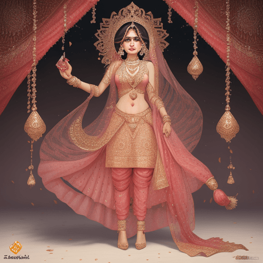 AI generated: شب سکوت کویر
