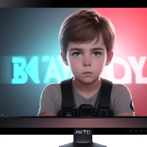 AI generated: Boy watch for girl, 4 k , ultra HD 