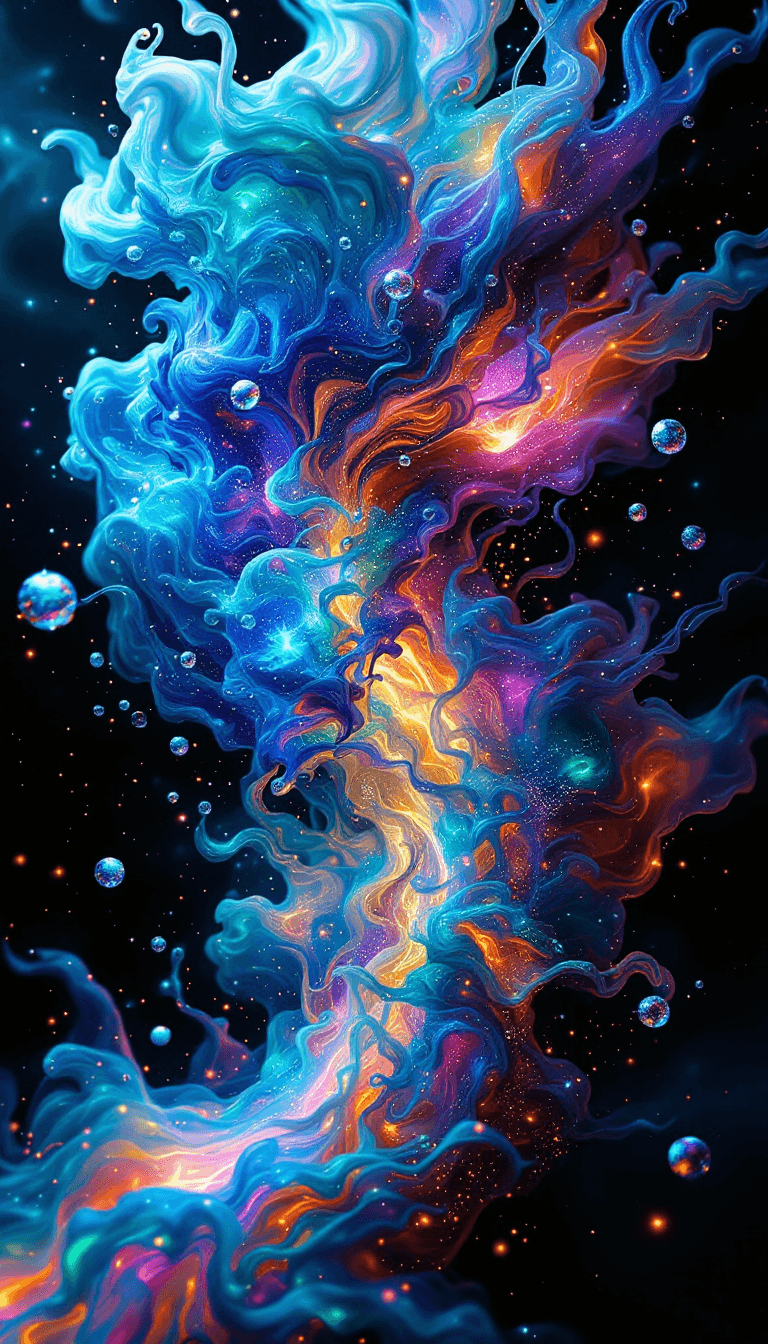 AI generated: Metamorphosis Through Swirling Gases: A collection of photorealistic images depicting a book undergo...