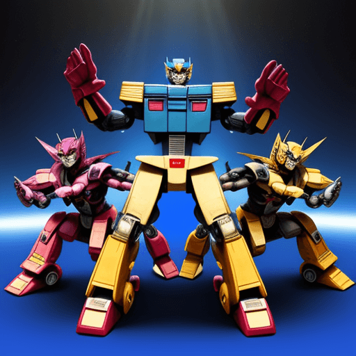 AI generated: transformers dance