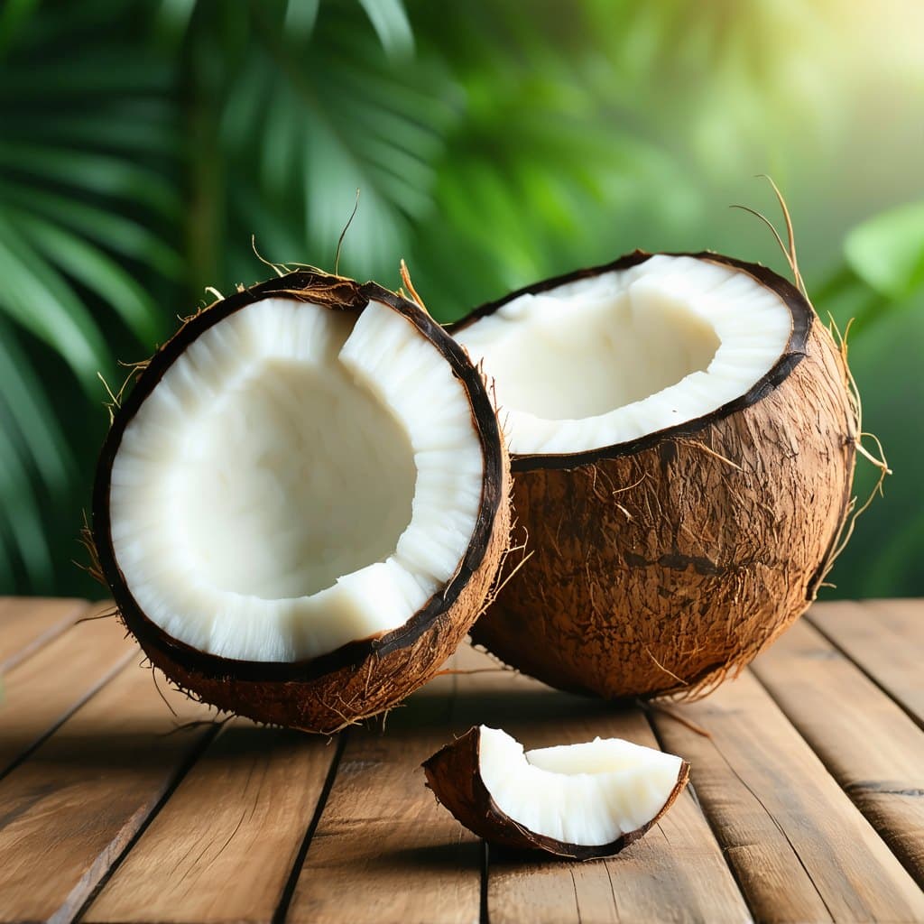 AI generated: Turn coconut into human, picturize softer from inside and hard from outside