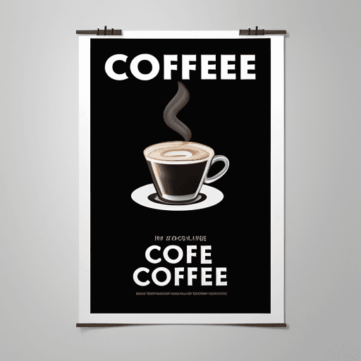 AI generated: a poster of coffee