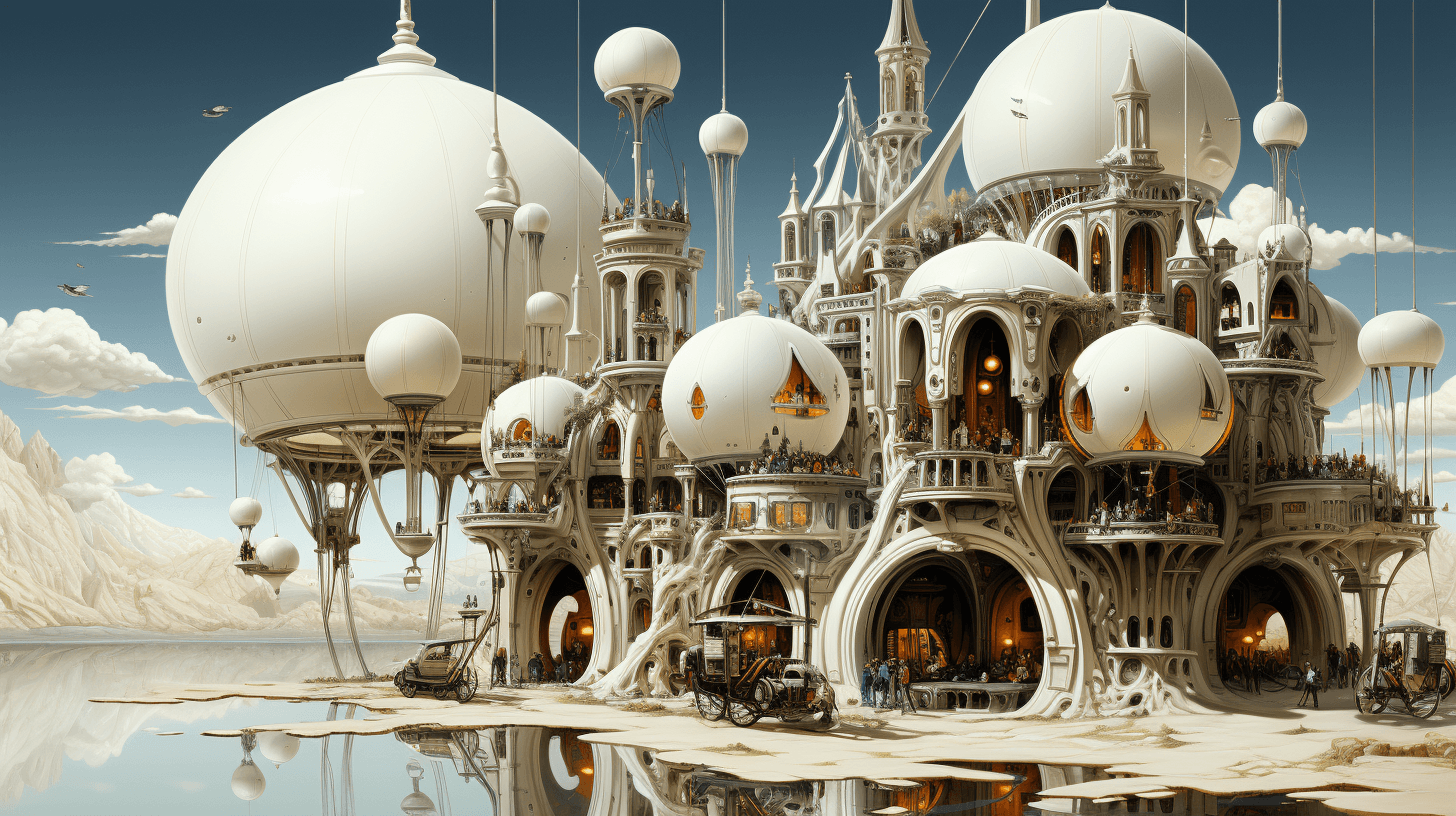 AI generated: the imaginary rappresentation of my dreams, sci-fi, esotheric, scaring, imaginative, surrealistic, d...