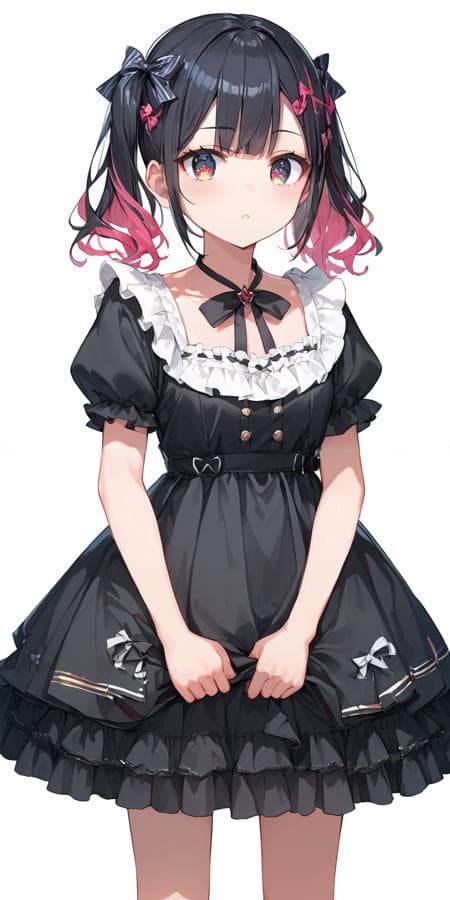 ハーフツイン/half twintail