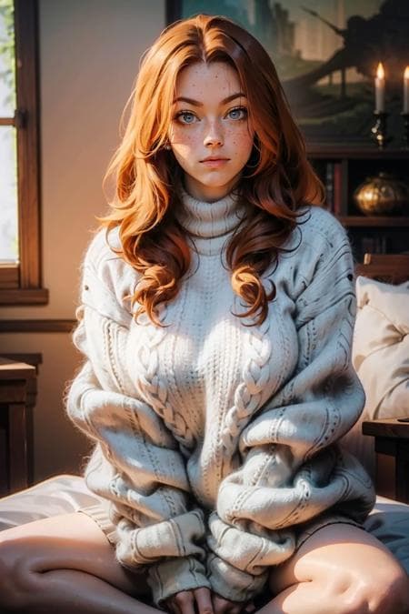 Knitted Sweater - Image 6