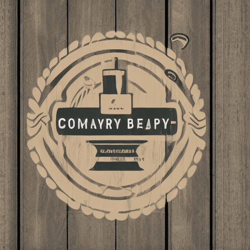 AI generated: company logo, Drink-Y Company, typography