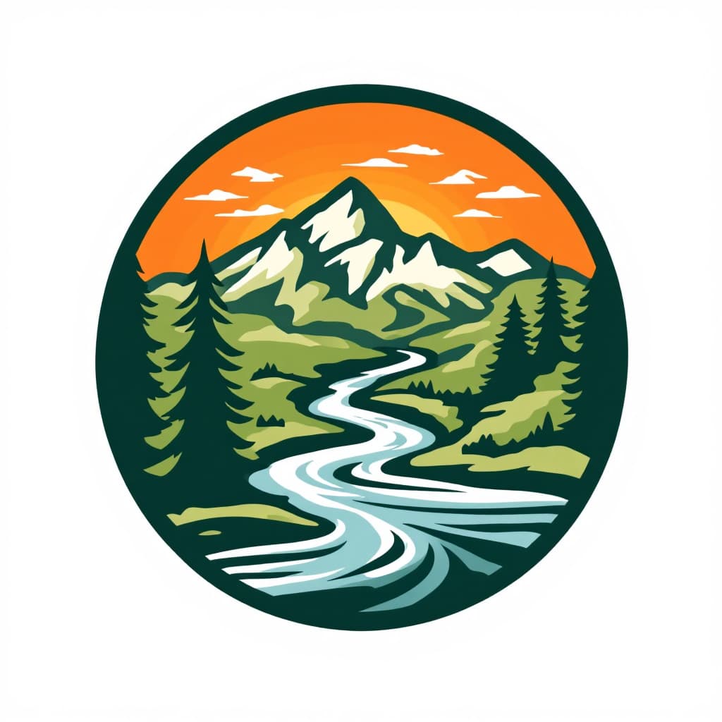 AI generated: logo for a site about park city