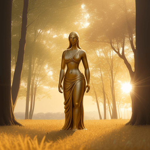 AI generated: Description: Craft an image filled with warm, inviting tones and soft, diffused light. Set the scene...