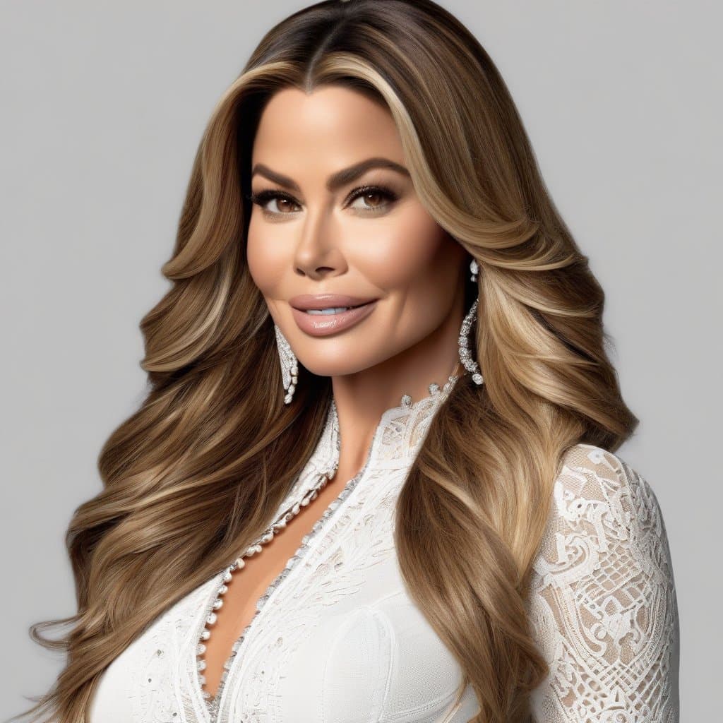 AI generated: portrait of Sofia Vergara