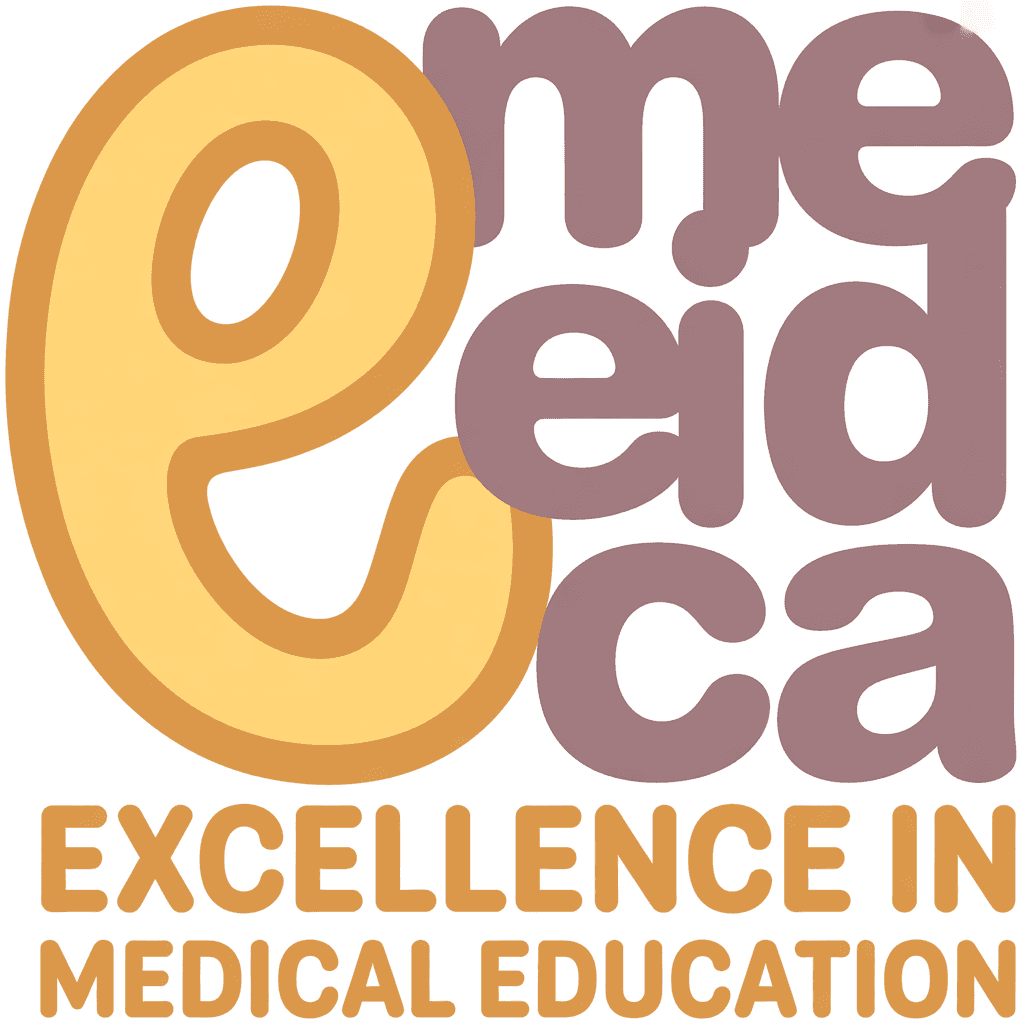 AI generated: A logo design featuring the words "eMedica" in a stylized font. The letter "e" is a stylized, curved...