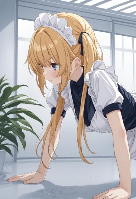 [Illust&XL&Pony] push-ups / 腕立て伏せ - Image 4