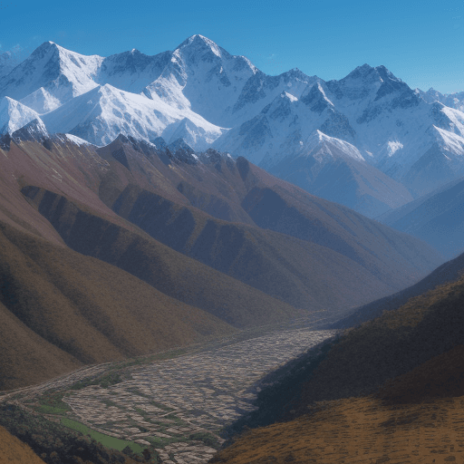 AI generated: cordillera de los andes
