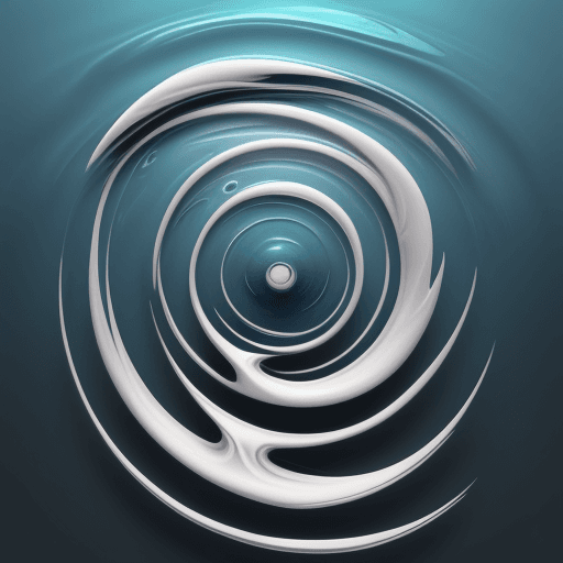 AI generated: surrealistic tattoo design, super simple, abstract, smooth flowing water, --ar 1:2 --stylize 750 --v...