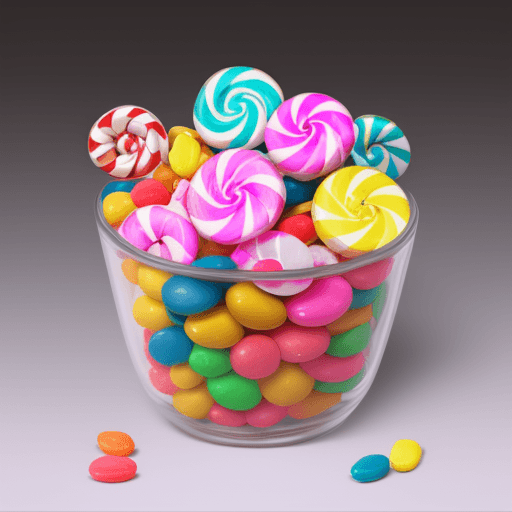 AI generated: candy
