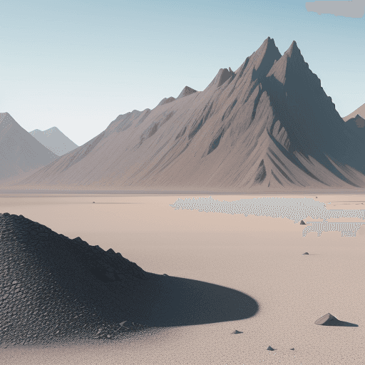 AI generated: A photo-realistic image of Qogir
mountain in summer without people.