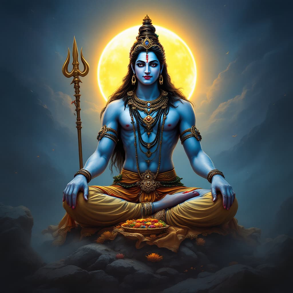 AI generated: LORD SHIVA IMAGES
