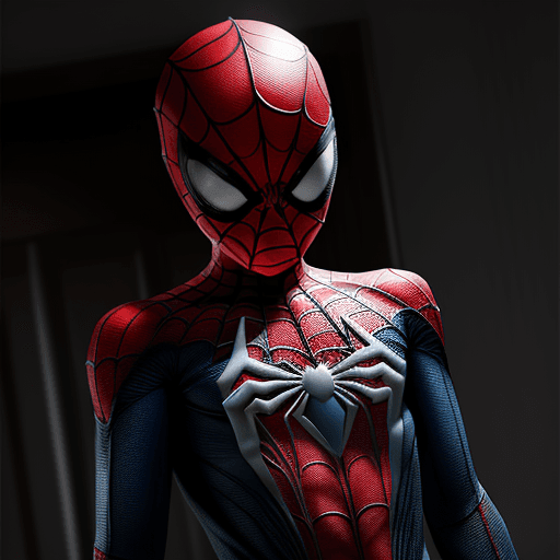AI generated: baby spiderman, realistic, cinematic