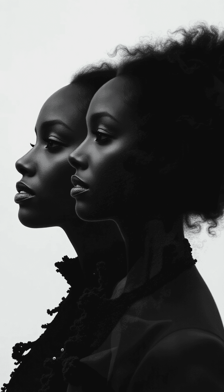 AI generated: Black-Woman-double-exposure-complex-art-by-alex-stoddard-natalia-drepina-and-brooke-shaden-surrealli...