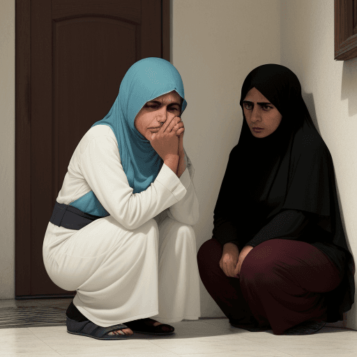 AI generated: a woman named fatima was frightened worried and embarrassed by her son s behavior she worked some da...