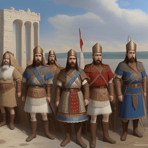 AI generated: The Khazars are a Turkish people who established an empire between the banks of the Volga River and ...