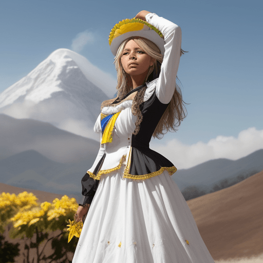 AI generated: "IA, crea una imagen que represente la Independencia de Colombia, incorporando aspectos como el Día ...