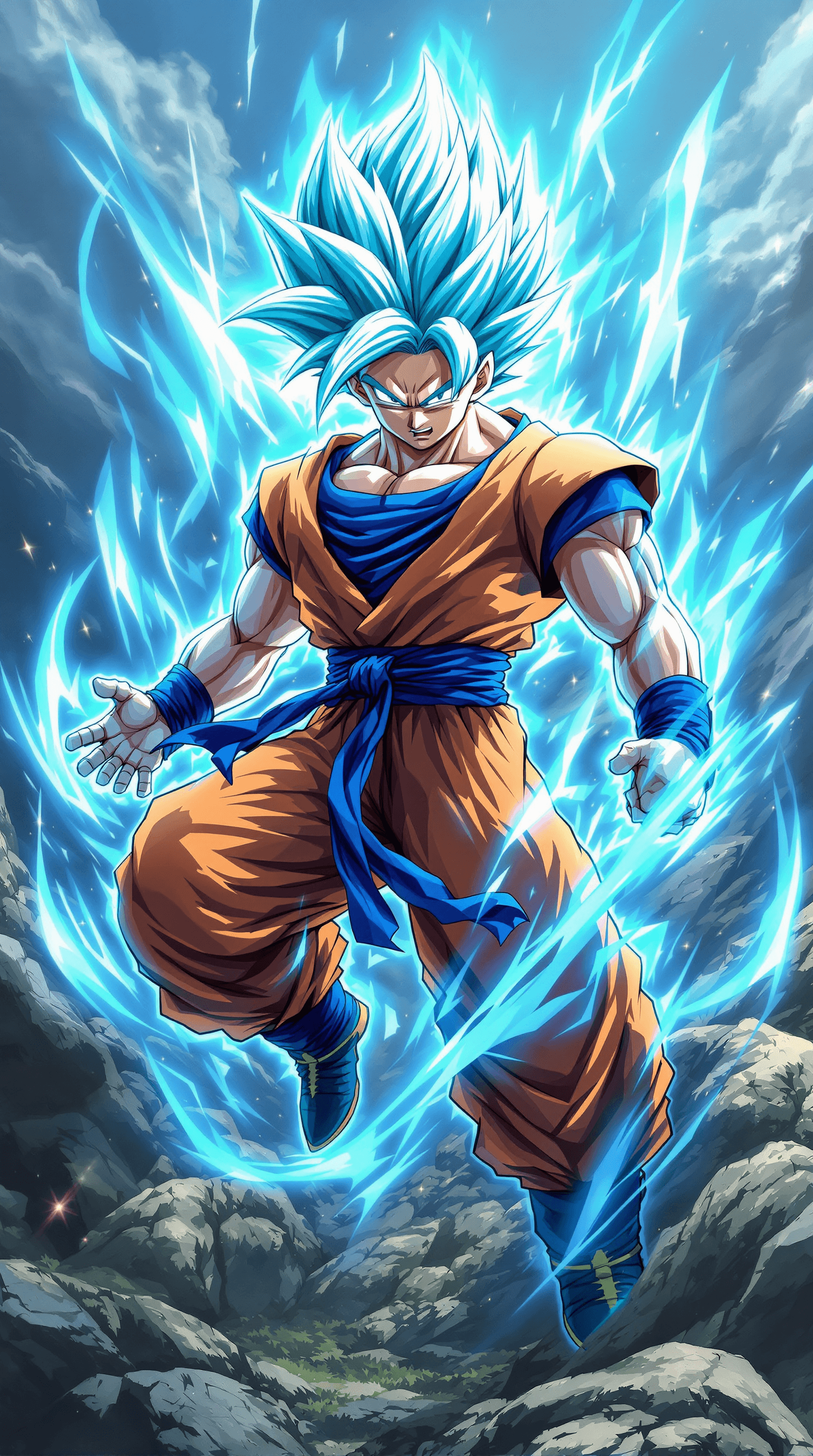 AI generated: Son Goku Ultra Instinct 