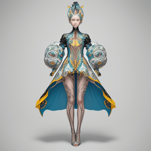 AI generated: Maximalism, Minimalism, Full body shot, ensuring the entire body from head to toes is visible and in...