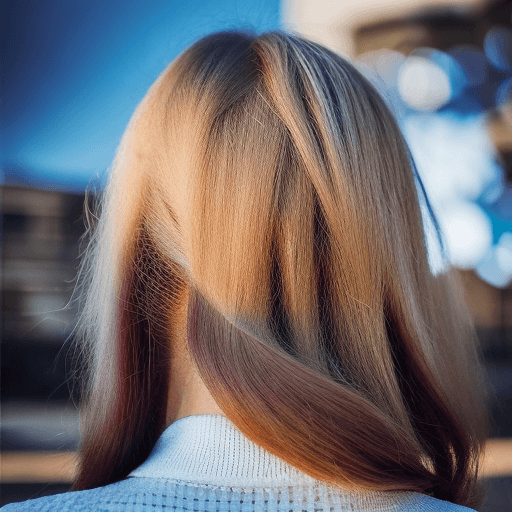 AI generated: RAW portrait of lady photo, view from back, (high detailed skin:1. 2), dslr, soft lighting, high qua...