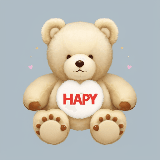 AI generated: A logo that says WWW, fluffy bears, happy, fun