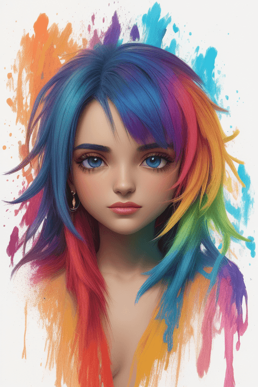 AI generated: As cores na 7D