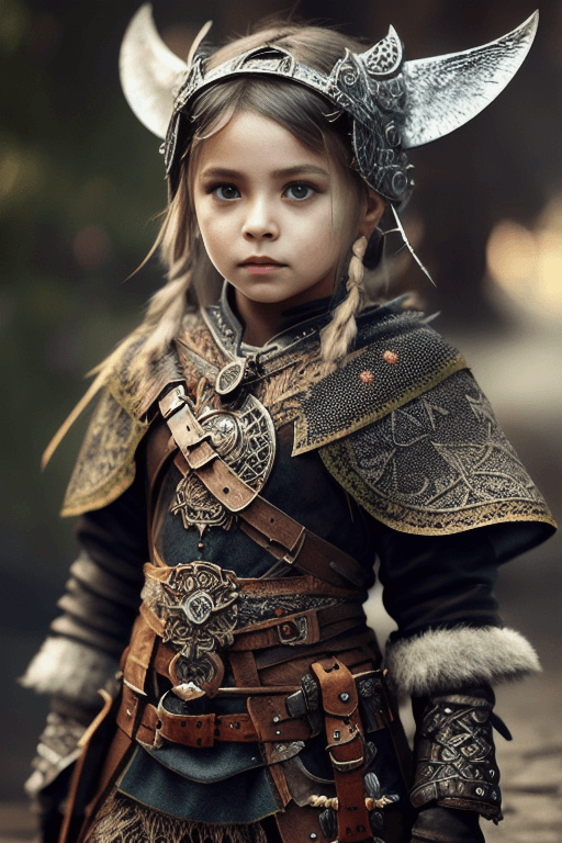 AI generated: detailed full body concept art illustration, dark soft focus, plague style oil painting on canvas of...