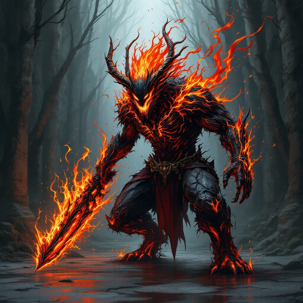 AI generated: Make Demonblaze image