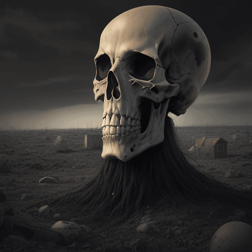AI generated: last day on earth, death, gaves