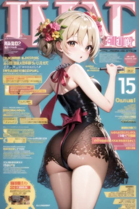 Anime Magazine Cover