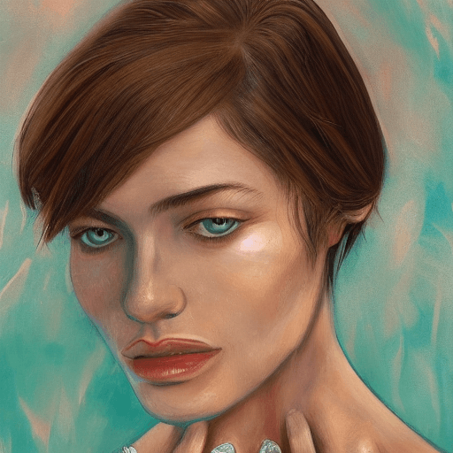 AI generated: (best quality, highres, masterpiece:1.2), ultra-detailed, (photorealistic:1.3), (((close up portrait...