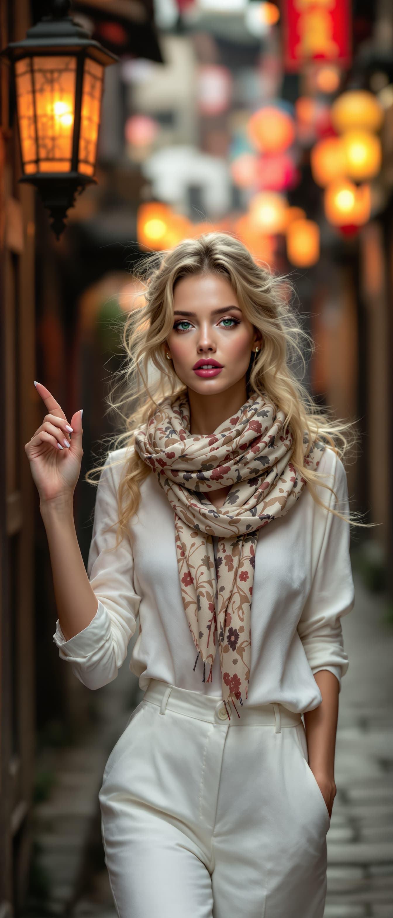 AI generated: "High-resolution, full-body vertical portrait photographed with a Sony A1 using a 120mm lens. Featur...