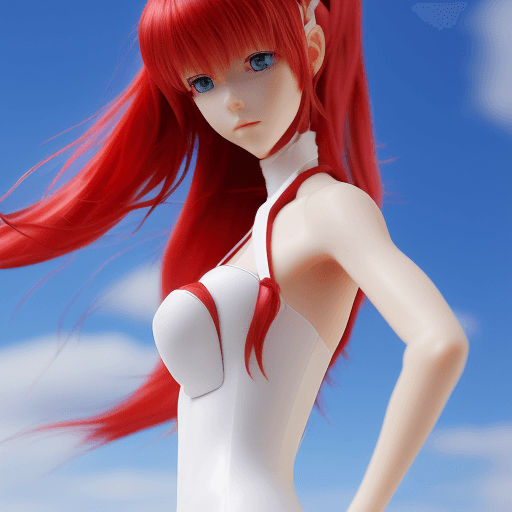 AI generated: ((masterpiece,best quality, detailed)), outdoor,wind_lift, souryuu asuka langley, interface headset,...